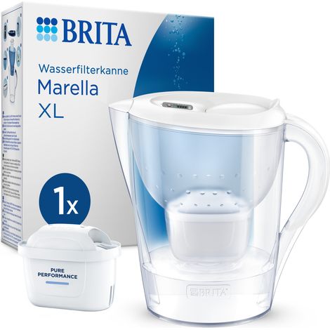 Brita Marella XL Wasserfilter-Kanne 3,5l mit MAXTRA PRO (1/3)