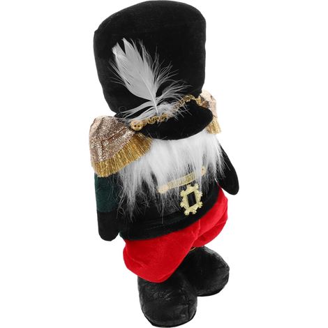 Décoration De Table De Noël Soldat De Casse-Noisette Figurine De Soldat du Casse-Noisette Ornement De Poupée De Noël (1/5)