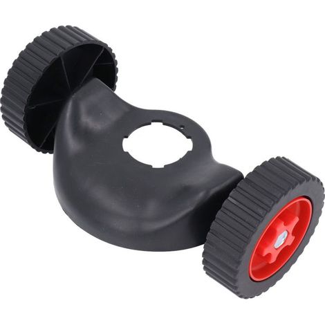 Roue de support pour coupe-bordures, roues auxiliaires avec protection, accessoires de jardinage extérieur (1/5)