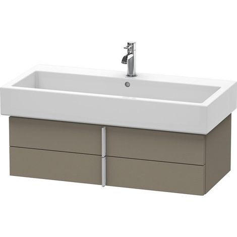 Mobile Vanity Duravit Vero Vanity 6207 a parete, con 2 cassetti, 950mm, Colore (anteriore/corpo): Terra Opaco - VE620701414