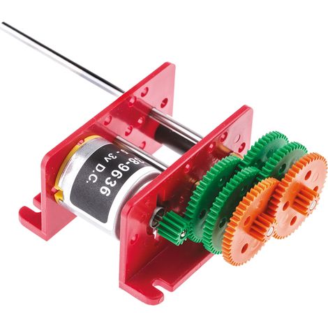Motoréducteur CC RS PRO, 3 V c.c., 2,51 W, 2 3 700 tr/min., dia. de l'arbre 2mm ( Prix pour 1 ) (1/2)