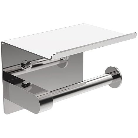 Ahlsen Toilettenpapierhalter, wandmontierter Toilettenpapierhalter, Toilettenpapierhalter aus Edelstahl 304, Silber (1/5)