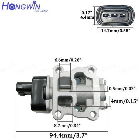 Vanne de régulation du ralenti 22270-03030 pour Toyota Camry (1/4)