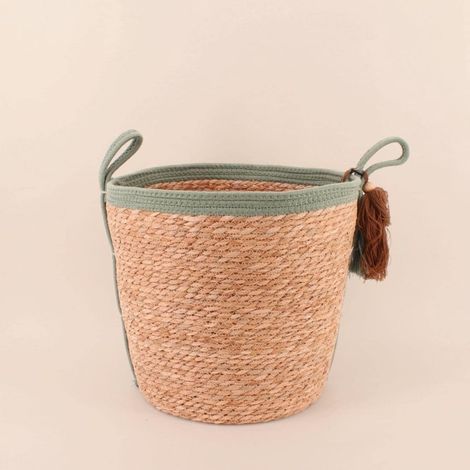 Panier en jonc de mer 37x40cm (1/5)