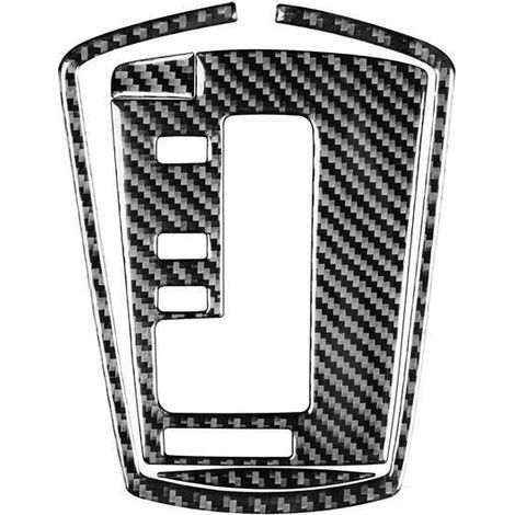 Soft carbon fiber shift panel kit compatible with Subaru Outback and Legacy (2010-2014). (1/5)