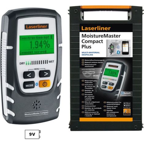 Laserliner Professional MoistureMaster Compact Plus analizzatore di umidità dei materiali (1/4)