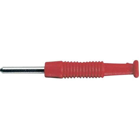 Fiche banane mâle Ø de la broche: 2 mm Hirschmann Test & Measurement MST 3 973509101 rouge 1 pc(s) (1/4)