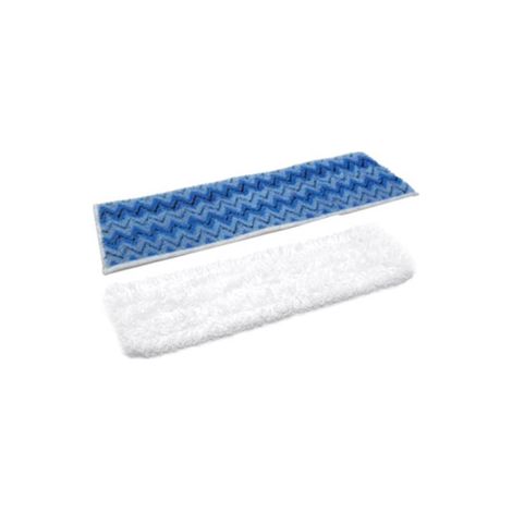 Polti - kit de 2 chiffons microfibre pour steam mop - paeu0268 -