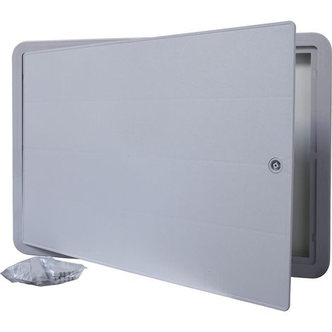 La Ventilazione SI6040G Sportello di Ispezione in ABS, Grigio, dimensioni 650x450 mm (1/4)