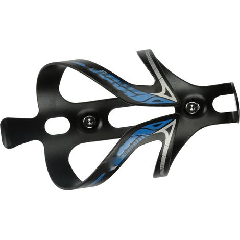 Verstellbarer Flaschenhalter aus Aluminiumlegierung für Fahrräder, Mountainbikes und Rennräder blau. (1/5)