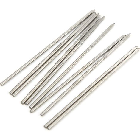 10 alésoirs en acier rapide pour machines, outil de coupe de trous (1,3 mm) (1/5)