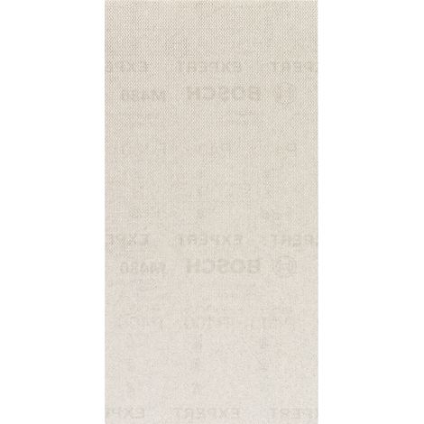 Bosch Accessories EXPERT M480 2608900762 Grille abrasive pour ponceuse orbitale non perforé Grain 100 (L x l) 230 mm x