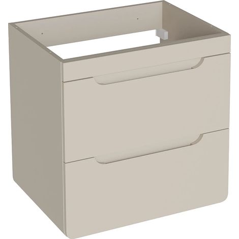 Mobile sotto lavabo sospeso Beige 60 cm - ARUBA (1/4)