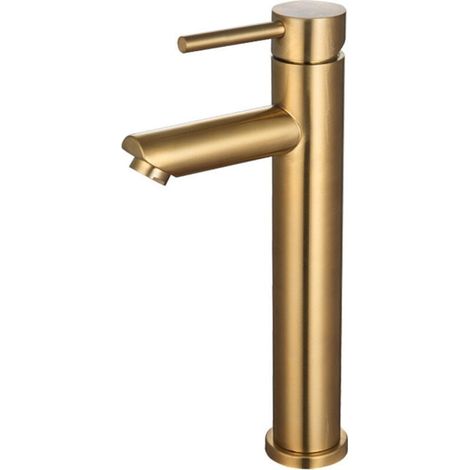 ROBINET DE LAVABO HAUT LIGHT GOLD