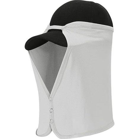 Tour de cou pour chapeau, protection solaire, cache-cou rafraîchissant, protection solaire UPF 50+ (1/5)
