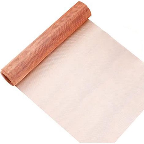 Tamis en cuivre 12 pouces x 120 pouces, maille 40, tamis en cuivre pur, tamis en fil métallique tissé (1/5)