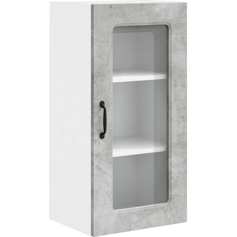 Maison Exclusive - Pannello lavastoviglie Kalmar Grigio cemento 40 x 31 x 80 cm