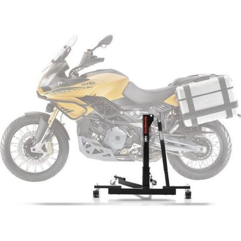 Zentralheber Motorrad - ConStands Power-Evo - Kompatibel mit Aprilia Caponord 1200 Rally - 300 kg - Leicht 17 kg