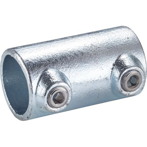 Mottez – Connecteur d'assemblage pour tube Ø 42 mm – Résistance au serrage 300 kg – Épaisseur tube 1,5 mm – Solution modulable sans soudure (1/5)