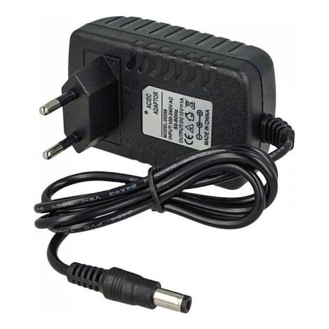 Trasformatore Alimentatore 12W CV 12V 1A Con Spina UE da Presa Casa AC220V a DC 12V 1A (1/3)