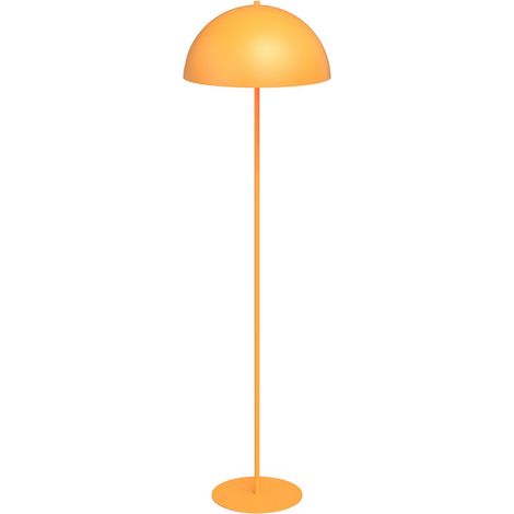 Piantana Moderno Pallade Acciaio Arancione 1 Luce E27 (1/5)