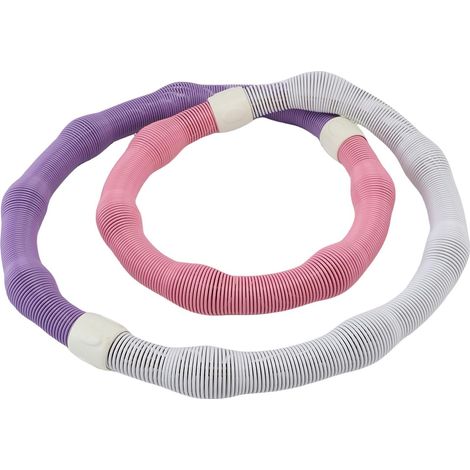 Boutique de printemps pliable lestée pour adultes – Cerceau de fitness adapté à la taille Équipement portable pour appareils d'entraînement à la maison et en voyage (1/5)