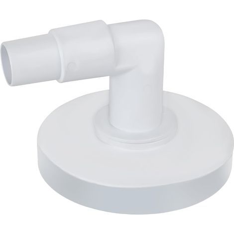 Plaque d'aspiration de remplacement pour écumoire de piscine Hayward SP11041 SP1090, SP1091 et SP1092 - Adaptateur de coude pour tuyau combiné Skim Vac 1 1/4" et 1 1/2" (6 pouces)