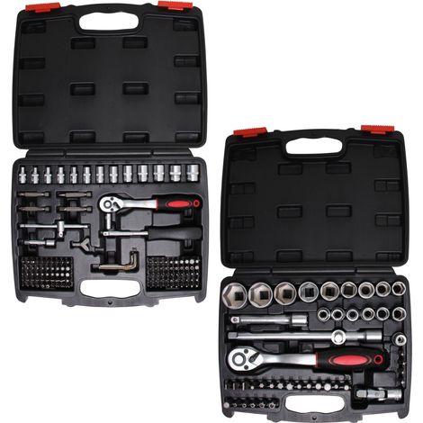 Set di bussole e accessori BGS - in pollici - 174 pezzi - 9192 (1/4)