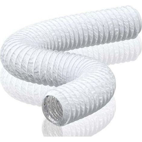 Flexibles doppelwandiges PVC-Aluminium-Rohr, 150 mm Innendurchmesser, für Belüftung und Entwässerung (1/5)