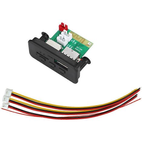 LED-Decoderplatte für Autoradios, kompatibel bis zu 32 GB, automatische Erkennung