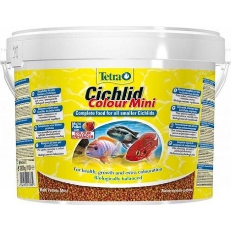 Tetra Cichlid Colour Mini cibo per piccoli cichlidi