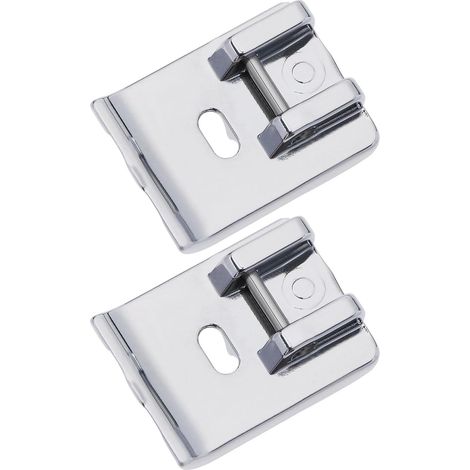 2pcs Tuyauterie Machine à Coudre Pied-de-biche Ménage Multi Fonction Pied-de-biche pour Tuyauterie Fabrication Universelle Machine à Coudre Accessoires en Métal (1/5)