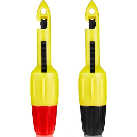 2 pièce Sonde de perçage de fil de 4 mm, outil de pince de perçage d'isolation pour test de thermomètre de voltmètre de tension de multimètre (1/5)