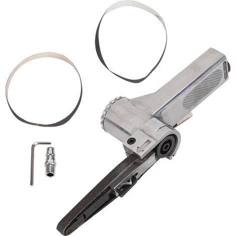 Ponceuse pneumatique à bande de 10mm, ponçage, meulage, polisseuse pour meubles en bois