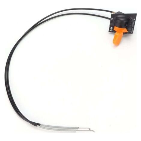 Starter Accelerator Lever with Cable AM140333 Compatible with Self-propelled Lawn Mower Tractor (1/4)