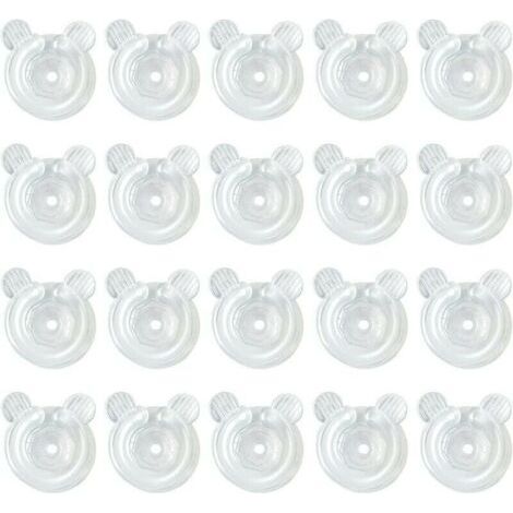 20 x Clips Housse de Couette, Couette Clips pour Garder la Couette en Place, Housse de Couette Housse de Couette Beignets Attaches de Couette (1/4)