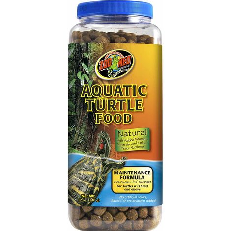 Zoo Med - Natural Aquatic Turtle Food - 340g Maintenance Formula