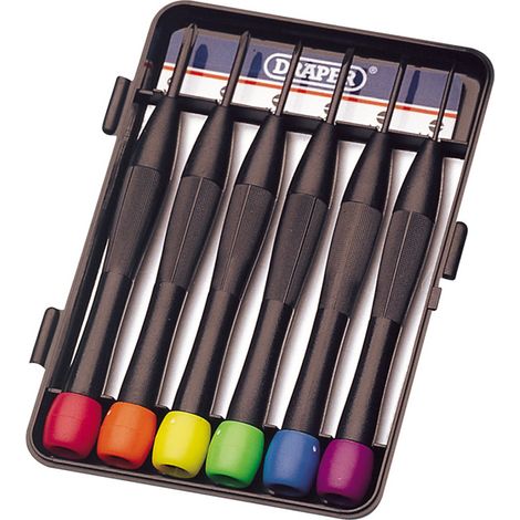 Draper 20644 Precision Watchmaker Screwdriver Set – 6 Pieces (1/5)