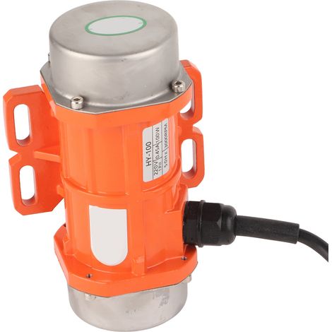 Moteur Vibrant Monophasé 220V 3000tr/min, Asynchrone IP66, Boîtier Alliage Aluminium, Étanche (1/5)