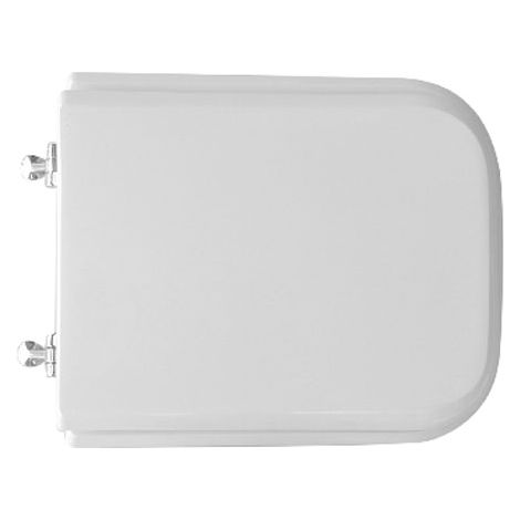 Asiento de inodoro para jarrón GSI Adda ancho 32 cm bisagras oblicuas fijas