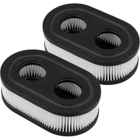 Lot de 2 filtres à air pour tondeuse à gazon Briggs & Stratton 550E 550EX Eco-Plus 575EX Series Remplace 4247 5432 5432K Moteur 798339 798452 593260 093000er 09P0000er