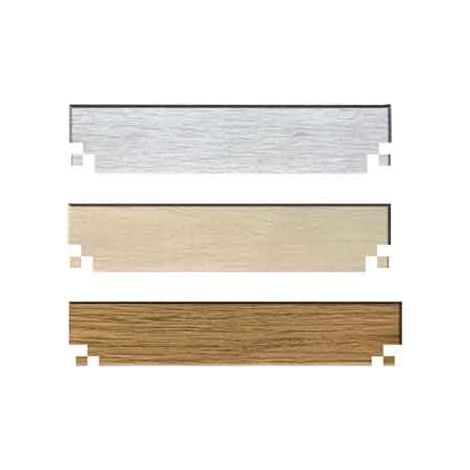 Battiscopa per Laminato Fix Colore Rovere Bianco 2,4 m Lineari (1/3)
