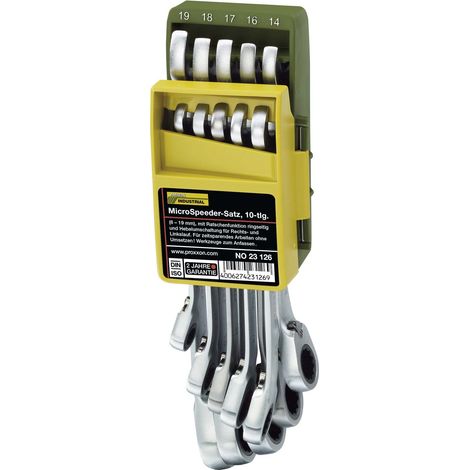 Proxxon MicroSpeeder-Satz im Klapphalter, 8-19 mm, 10-teilig (1/3)