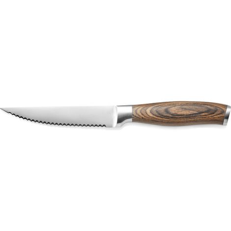 Couteau à steak 22.8 cm manche en bois pakka lot de 6 - Was Germany (1/2)