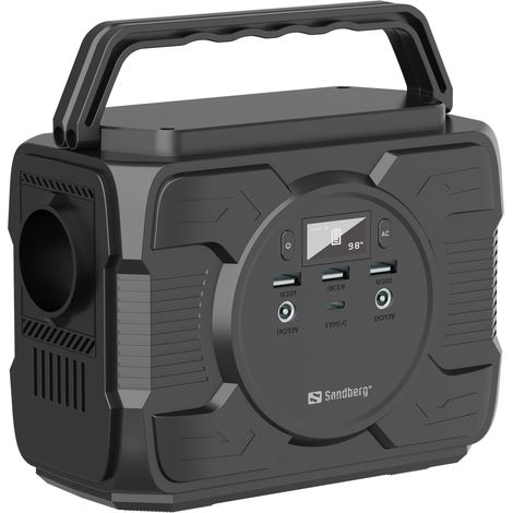 Sandberg Leistungsstarke Reiseladestation AC 200W 230V 48000mAh (1/5)