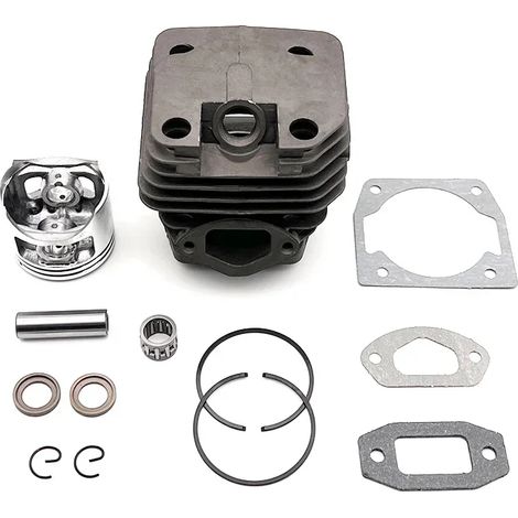 (52 cm³ 45 mm) Pièces et accessoires pour outils de jardin motorisés : kit cylindre-piston pour tronçonneuse (58 cm³, 52 cm³, 45 cm³). (1/5)