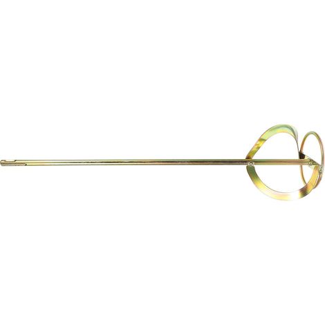 Mélangeur à Plâtre en Acier au Carbone pour Usage Domestique et Chantier, Bâtonnets de Mélange pour Peinture et Enduit, Accessoires Robustes et Solide (1/5)
