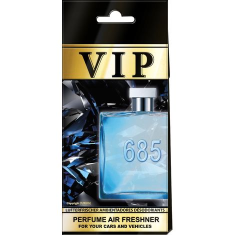 Ambientador para coche Caribi VIP 685 con fragancia Azzaro Chrome