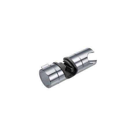 Support de douche à main interchangeable, support de pommeau de douche, diamètre réglable de 18 à 25 mm, ABS chromé (argent)