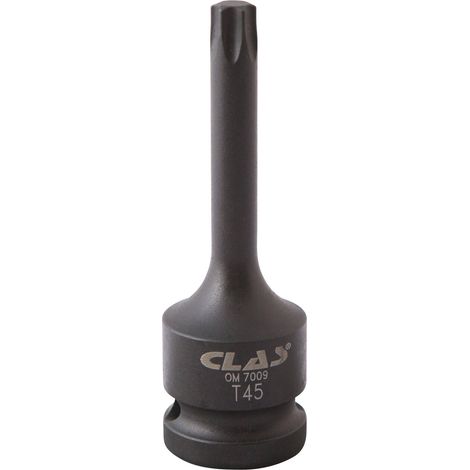 Douille embout choc torx T45 1/2" Cr-Mo - SA 7019 - CLAS Equipements